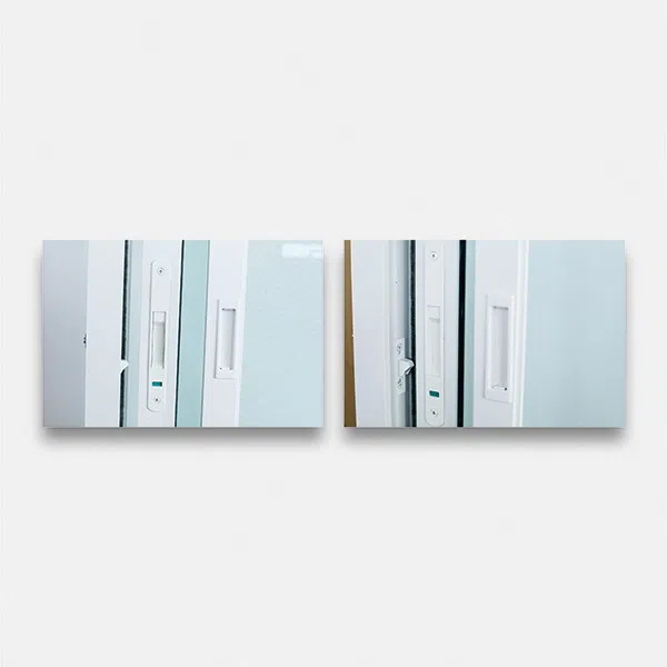 3-Panel Sliding Aluminum Window