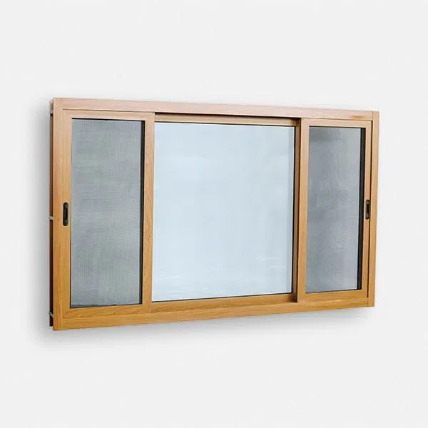 Aluminum Imitation Wood Grain Window