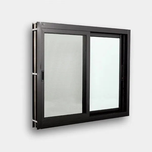 Black Aluminum Sliding Window